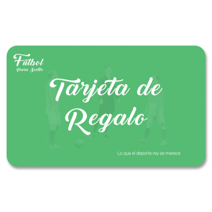 Tarjeta de Regalo Digital - Fútbol Para Sentir®